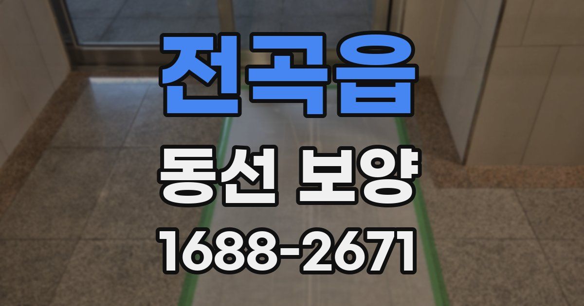전곡읍 동선 보양