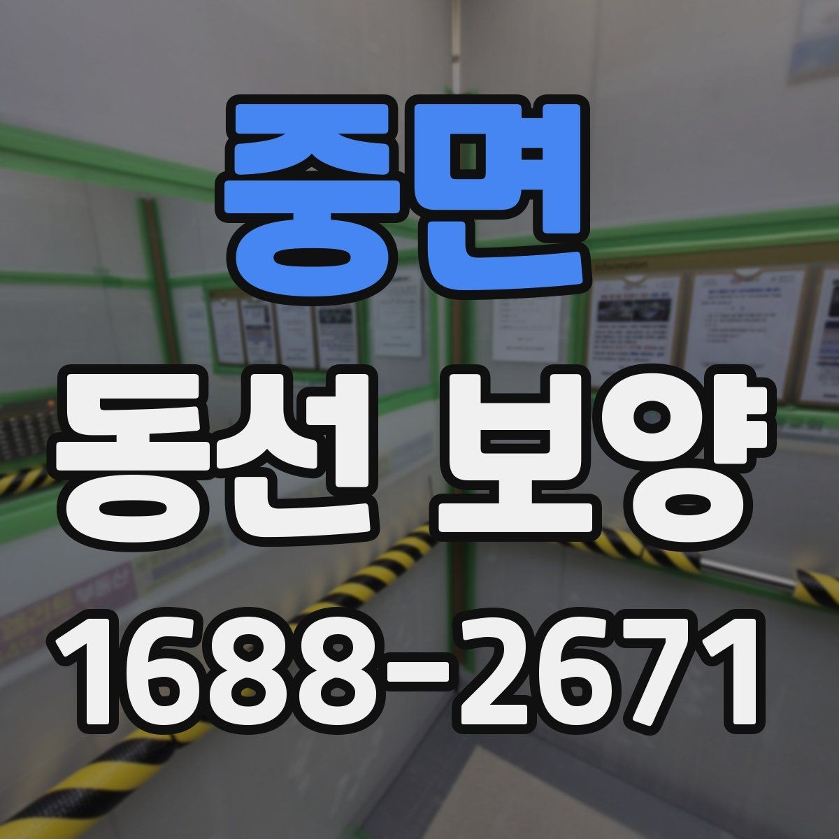 중면 동선 보양 진행 중 생길 수 있는 문제와 대응