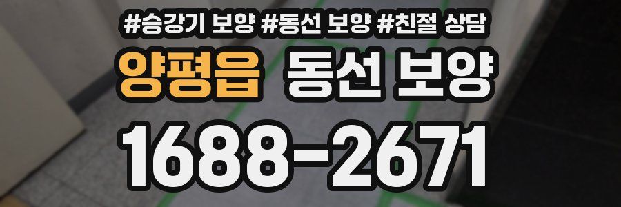 양평읍 동선 보양