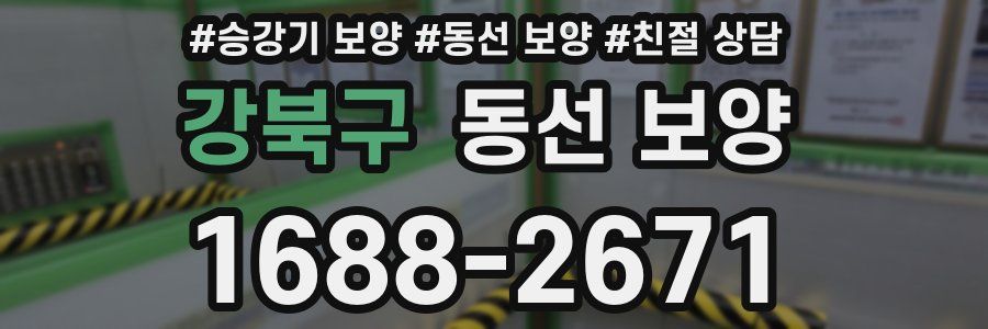 강북구 동선 보양
