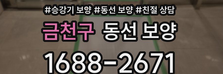 금천구 동선 보양
