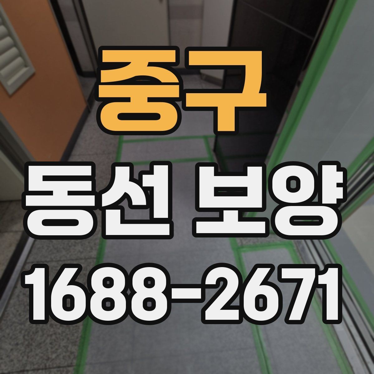 중구 동선 보양 비용과 범위가 달라지는 상황