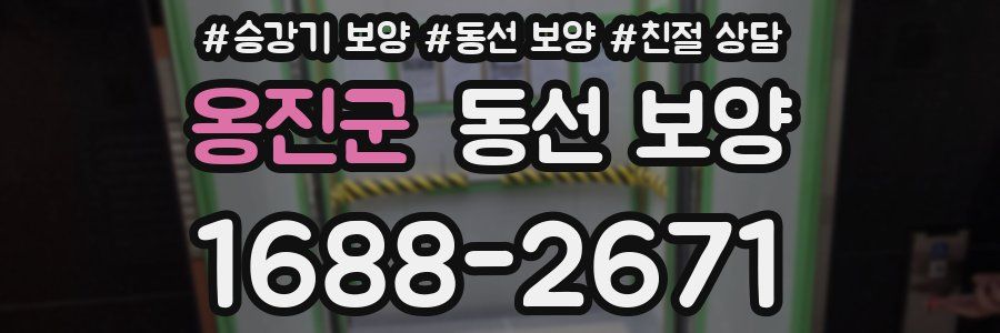 옹진군 동선 보양
