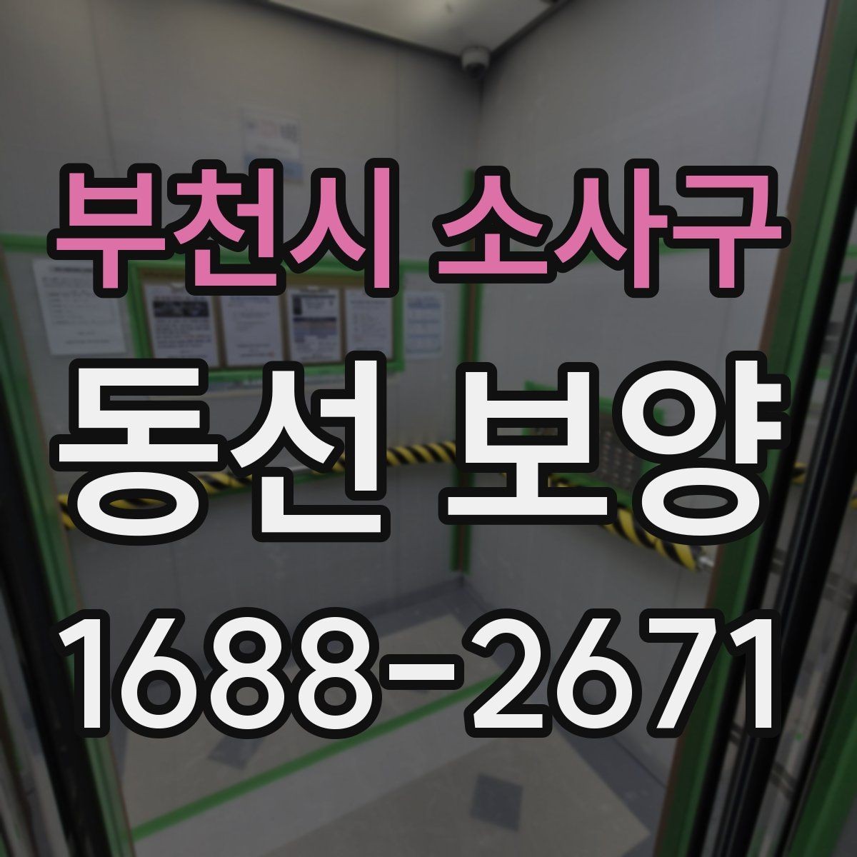 부천시 소사구 동선 보양 작업을 깔끔하게 마무리하는 법