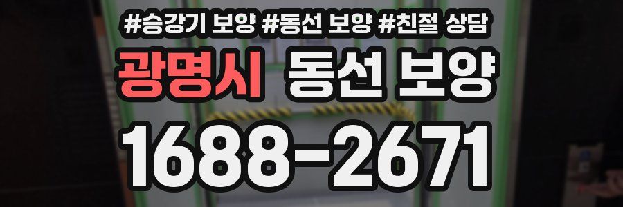 광명시 동선 보양
