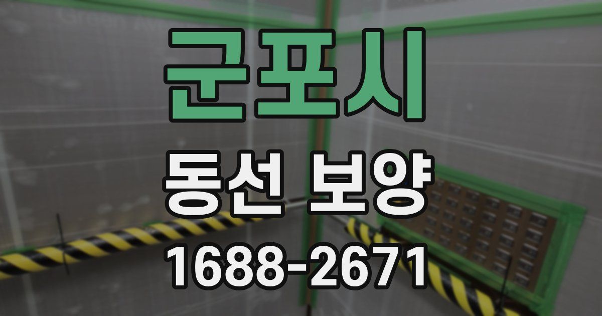 군포시 동선 보양