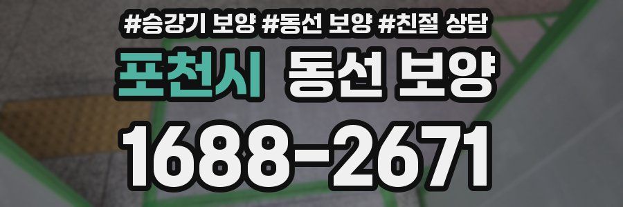 포천시 동선 보양