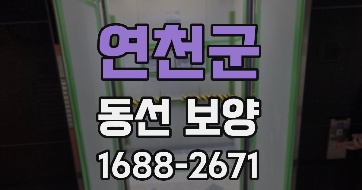 연천군 동선 보양