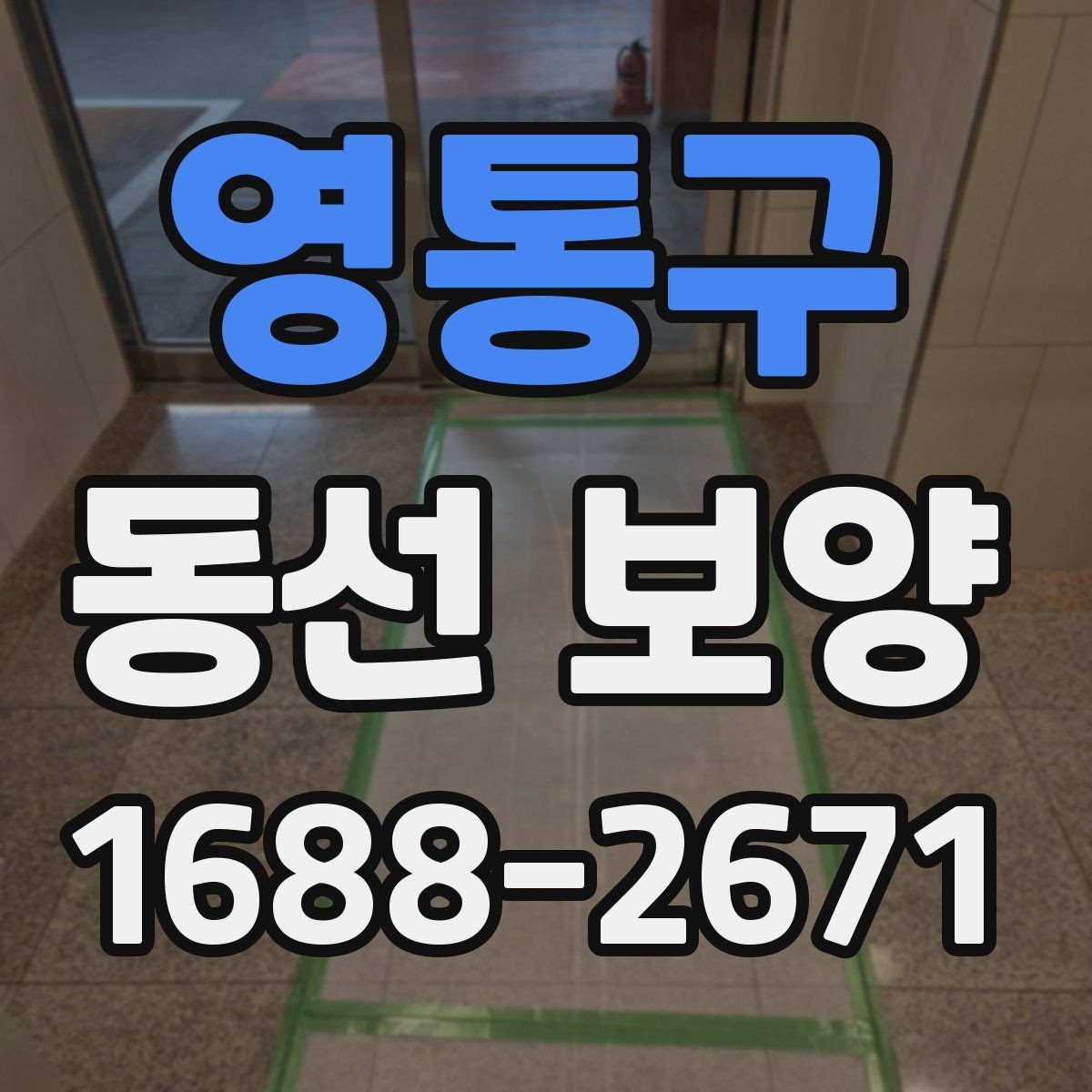 영통구 동선 보양 적용 범위를 정하는 실무 기준