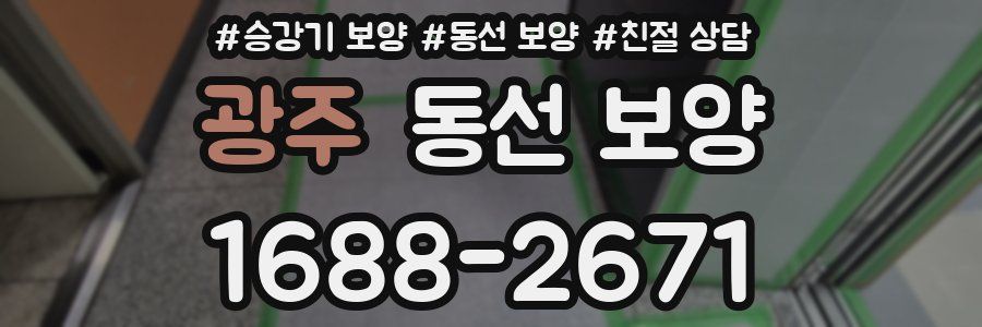 광주 동선 보양