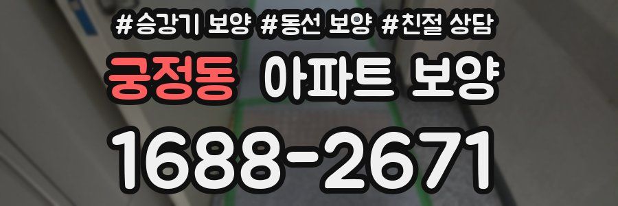 궁정동 아파트 보양