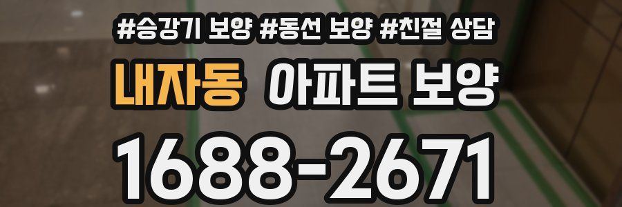내자동 아파트 보양