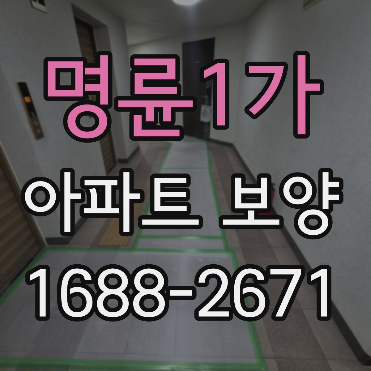 명륜1가 아파트 보양 전후 비교로 보는 변화 포인트
