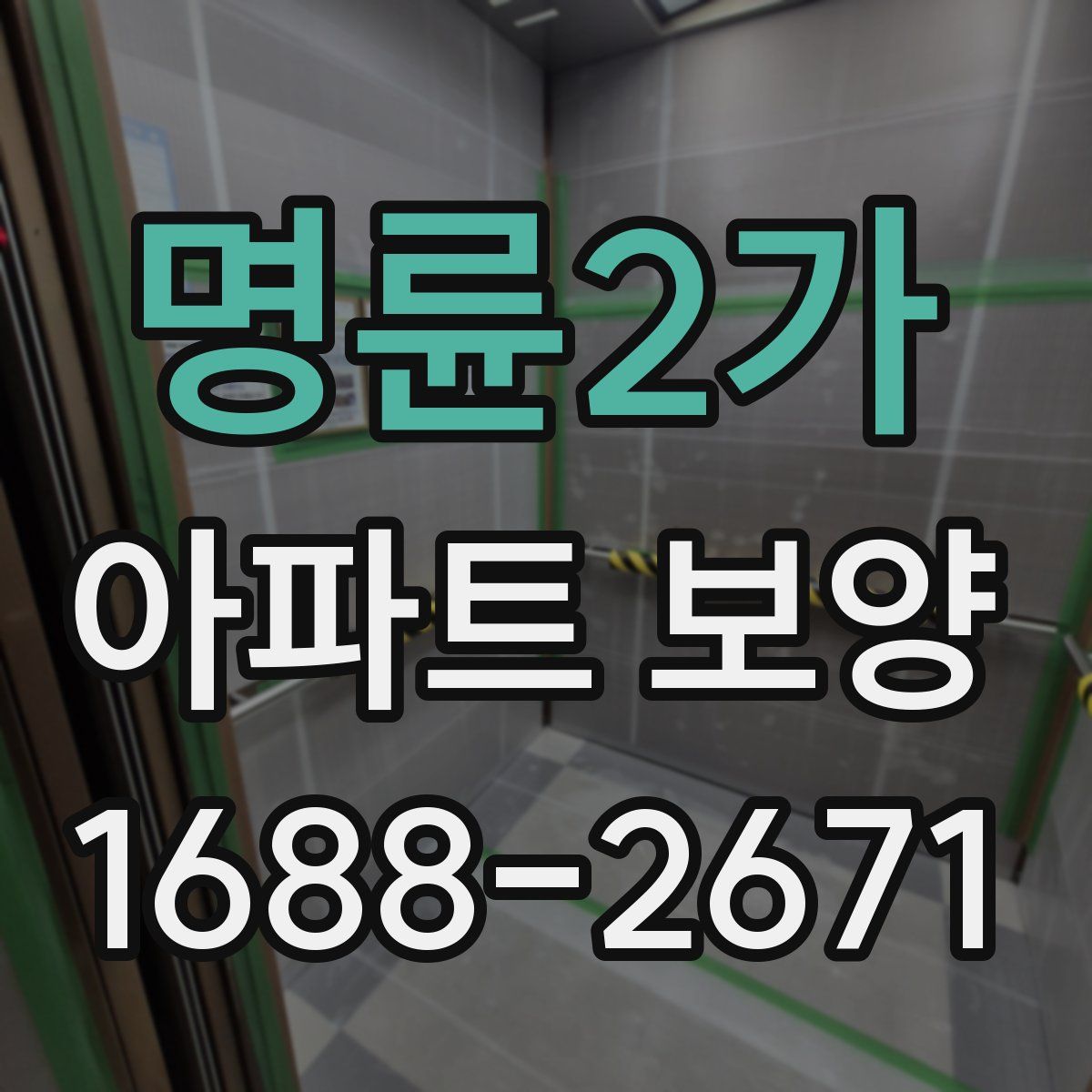 명륜2가 아파트 보양