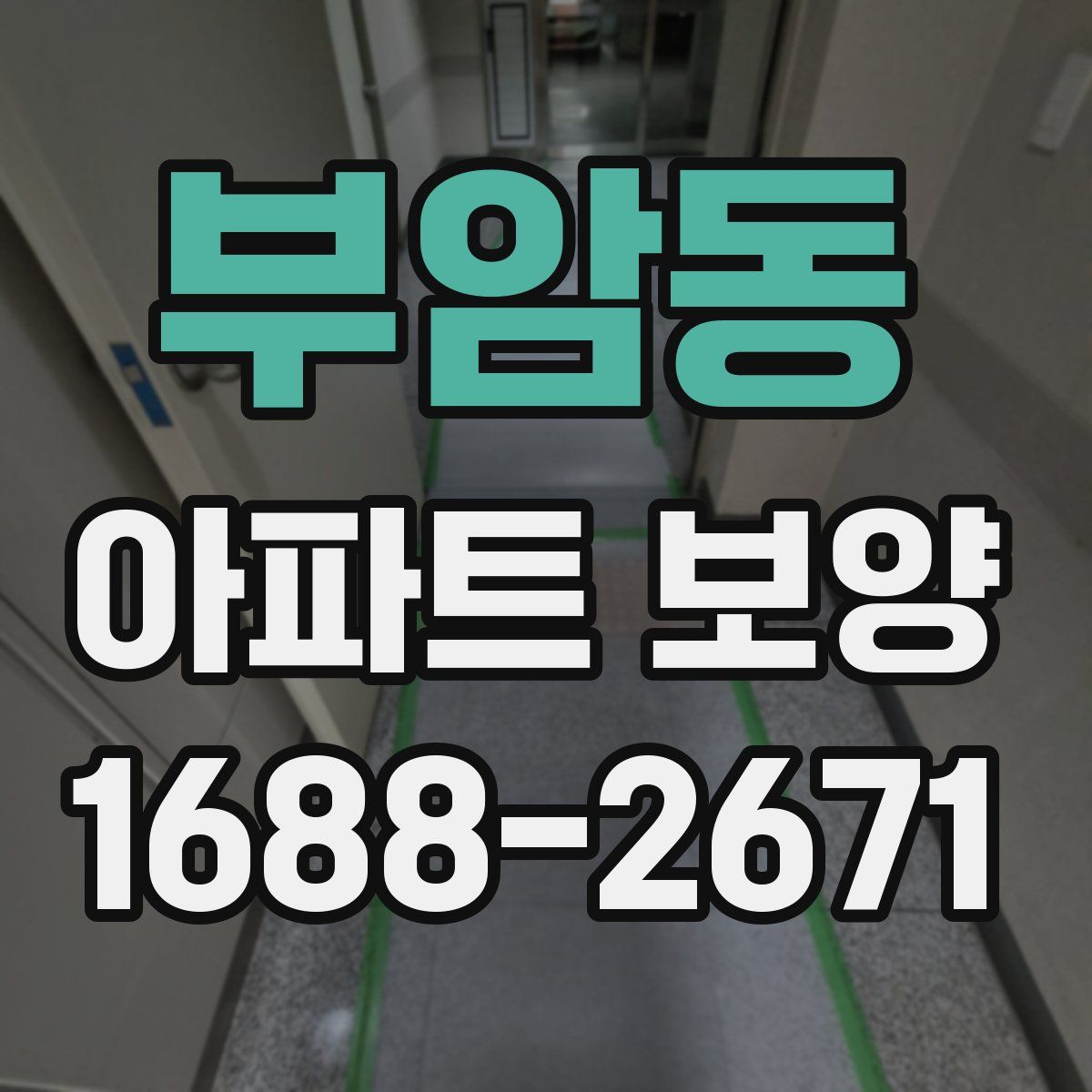부암동 아파트 보양
