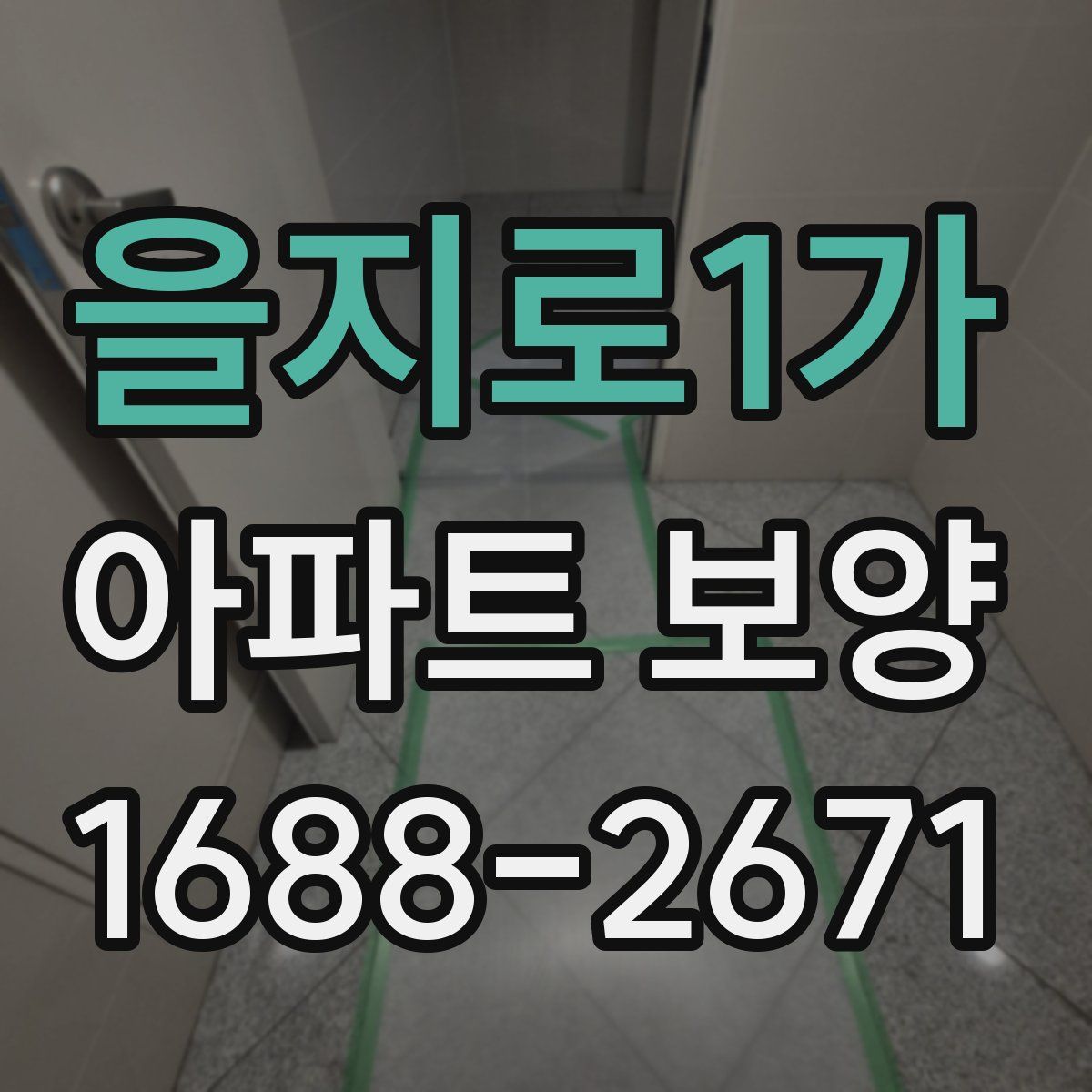 을지로1가 아파트 보양