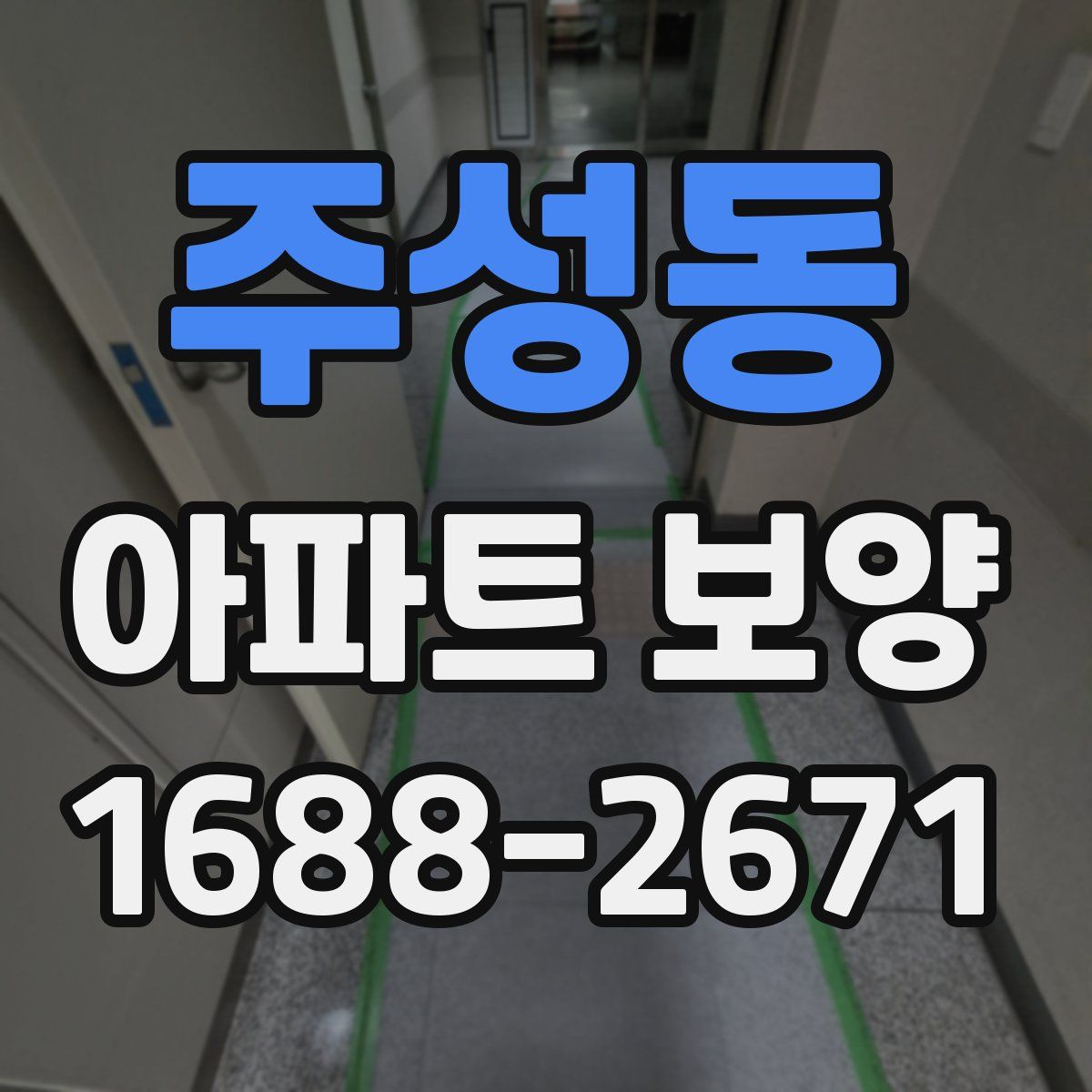 주성동 아파트 보양