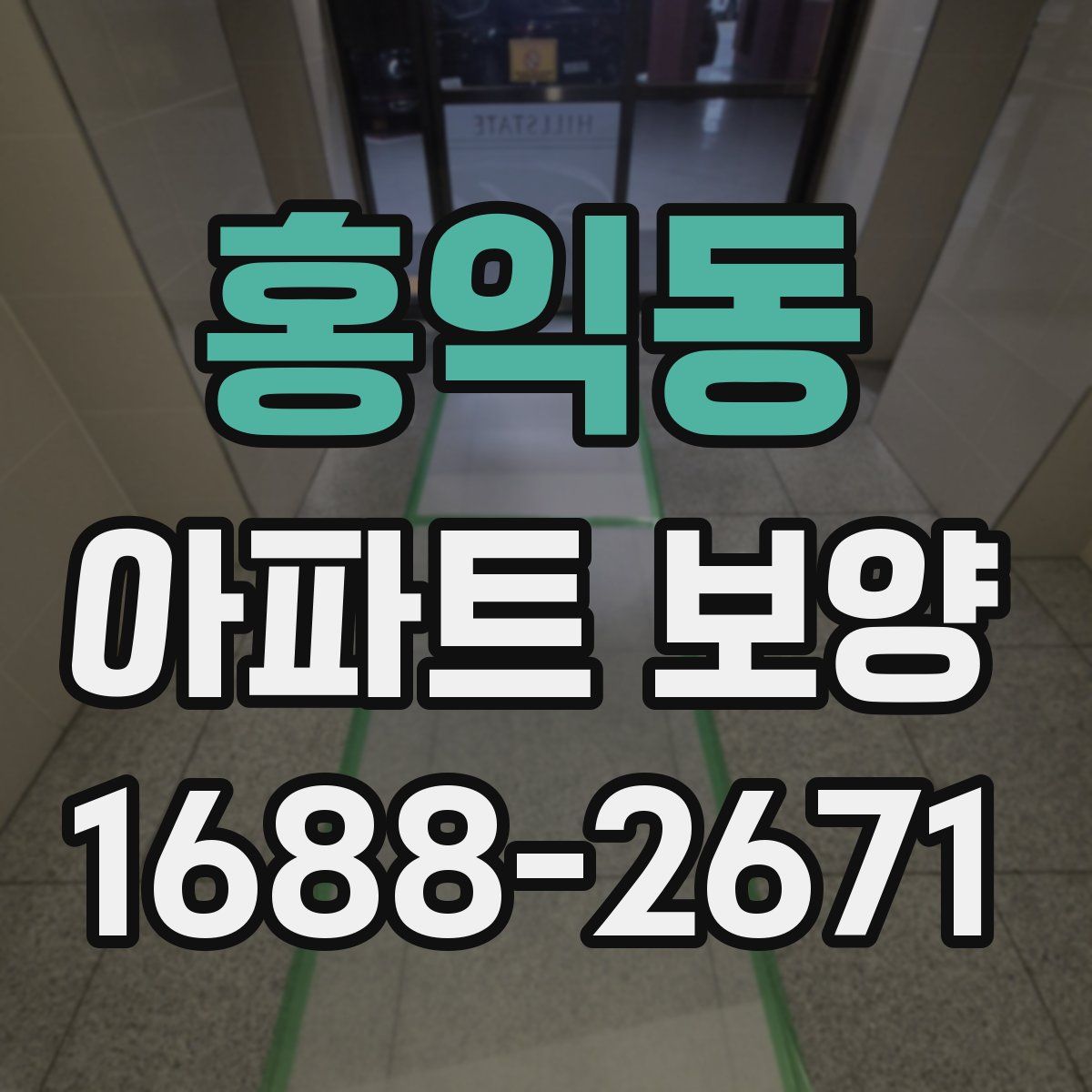 홍익동 아파트 보양