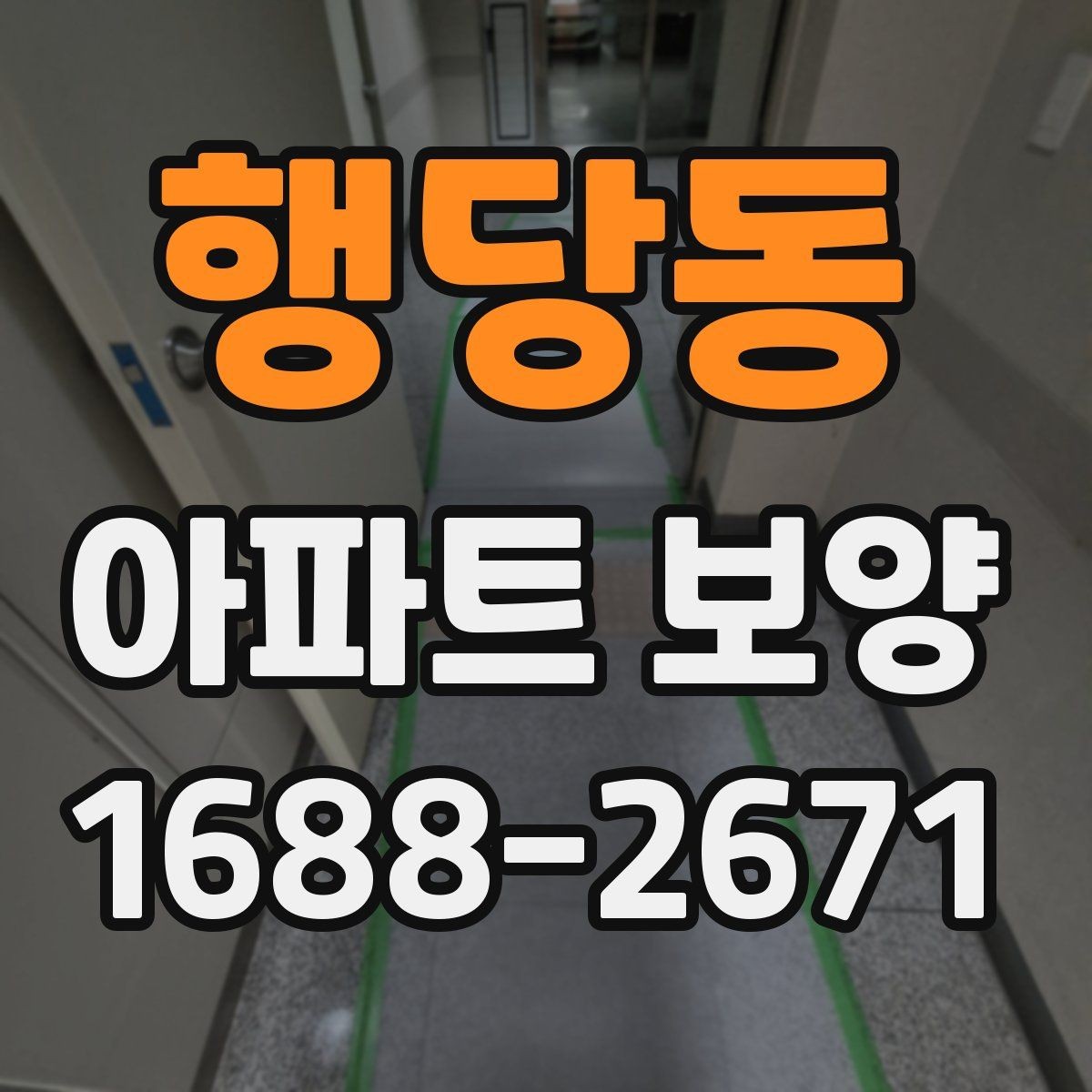 행당동 아파트 보양 벽면 손상 줄이는 관리 포인트