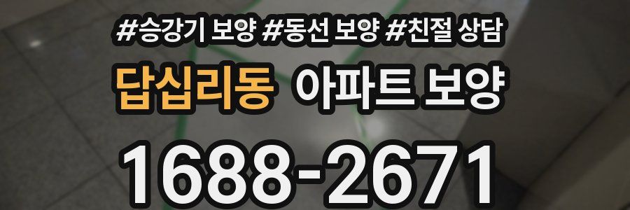 답십리동 아파트 보양