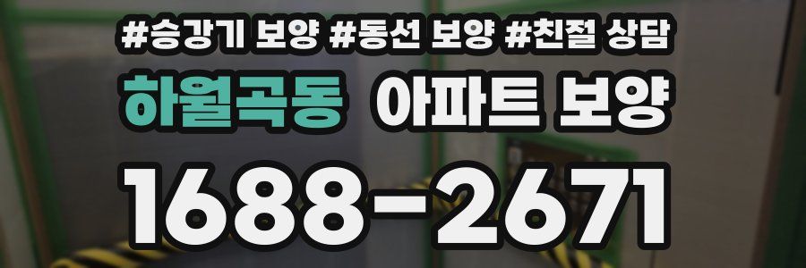 하월곡동 아파트 보양