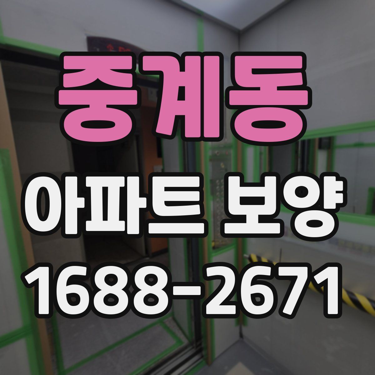 중계동 아파트 보양