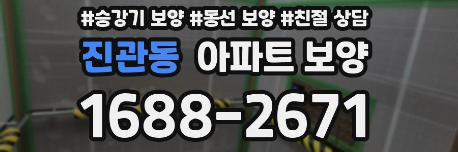 진관동 아파트 보양