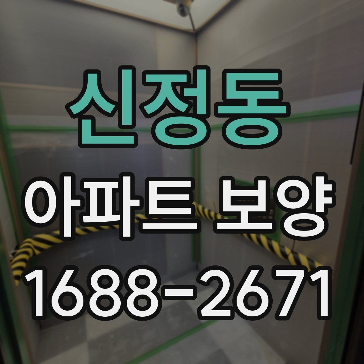 신정동 아파트 보양 작업 전후 비교로 보는 변화