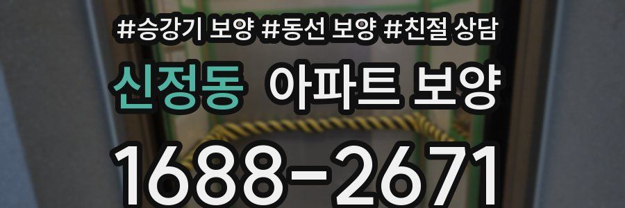 신정동 아파트 보양