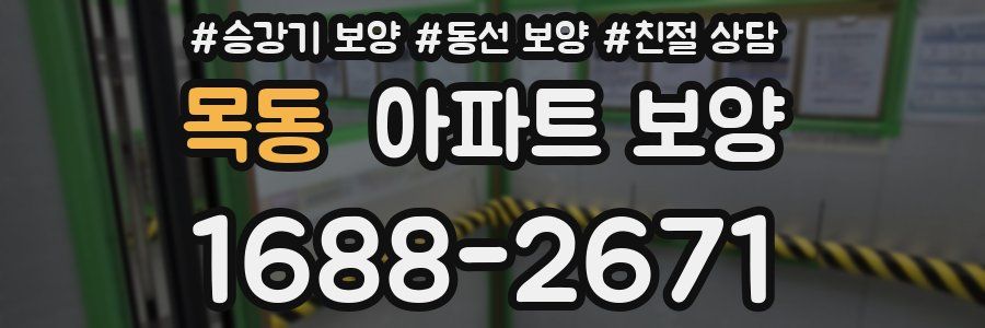목동 아파트 보양