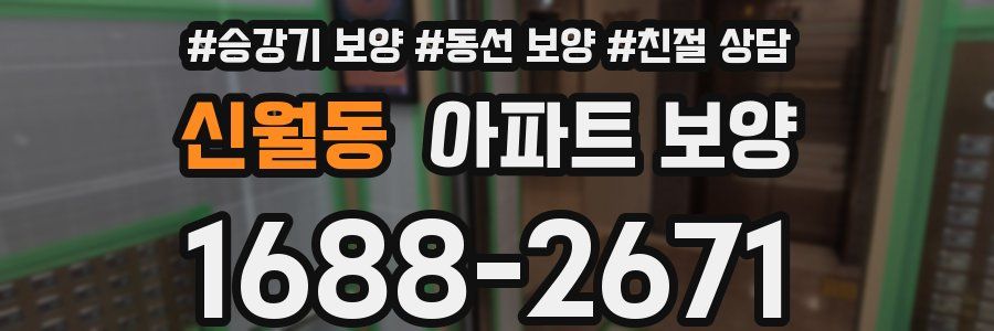 신월동 아파트 보양