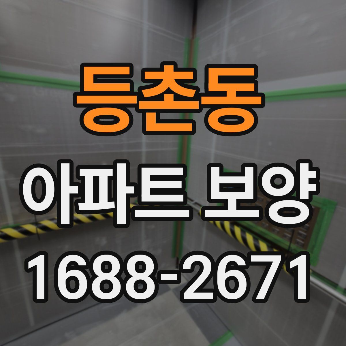 등촌동 아파트 보양