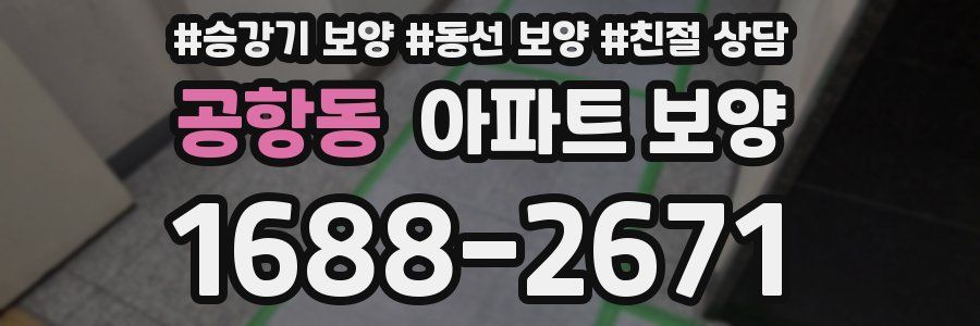 공항동 아파트 보양