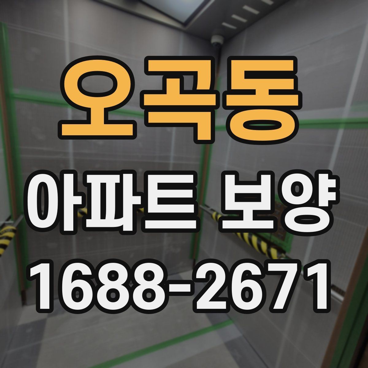 오곡동 아파트 보양 작업에서 자주 놓치는 사항