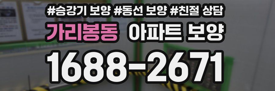 가리봉동 아파트 보양