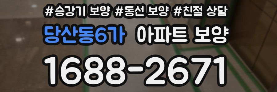 당산동6가 아파트 보양