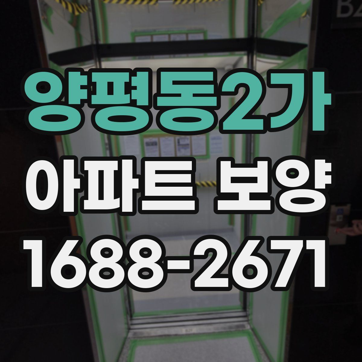 양평동2가 아파트 보양
