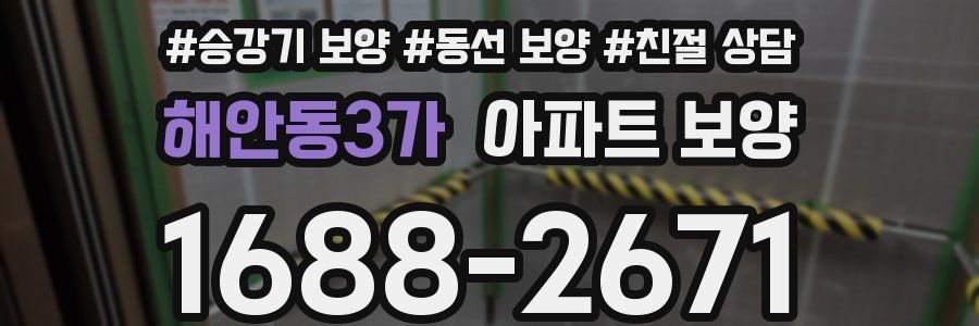 해안동3가 아파트 보양