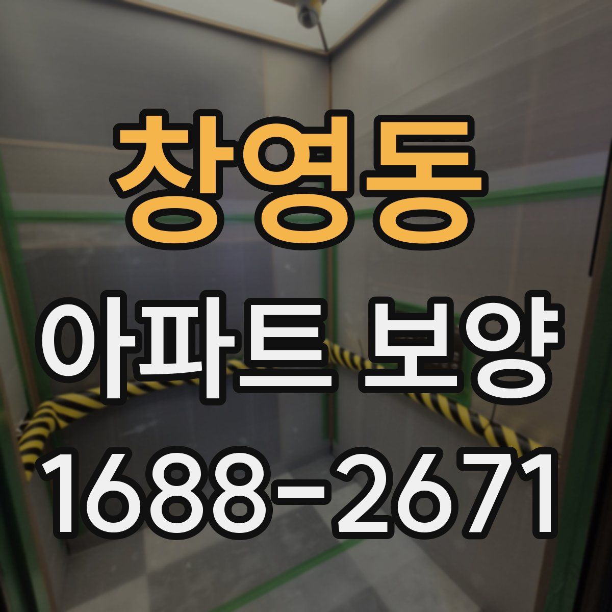 창영동 아파트 보양