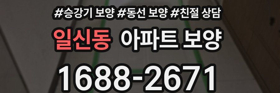 일신동 아파트 보양