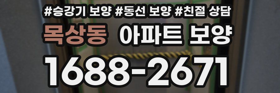 목상동 아파트 보양