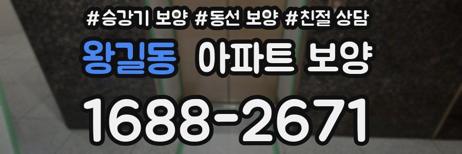 왕길동 아파트 보양