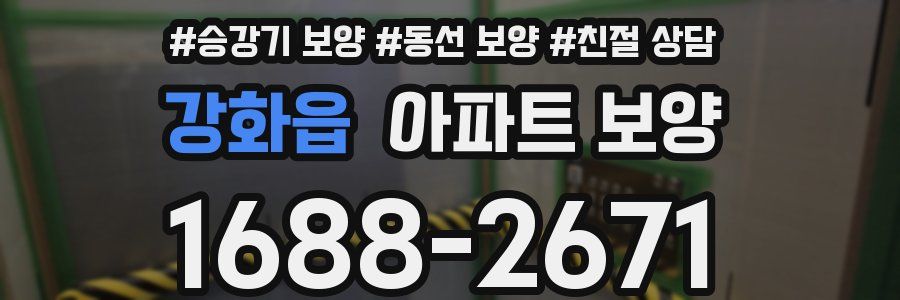 강화읍 아파트 보양
