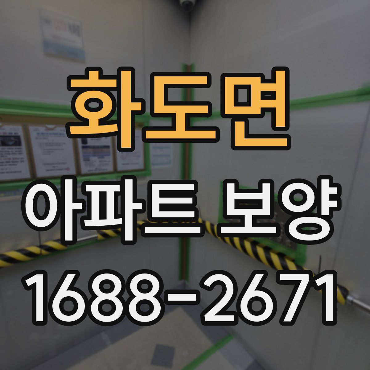 화도면 아파트 보양