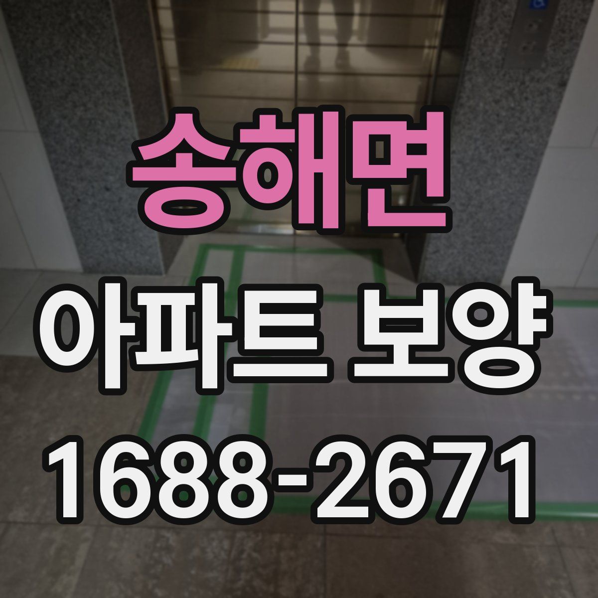 송해면 아파트 보양