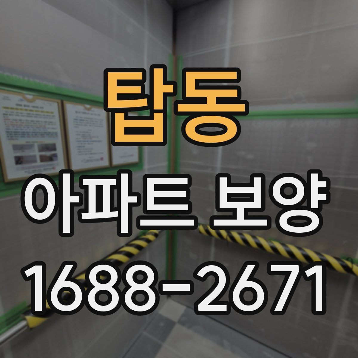 탑동 아파트 보양 범위가 넓을 때 대응하는 법