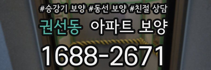 권선동 아파트 보양