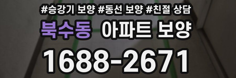 북수동 아파트 보양