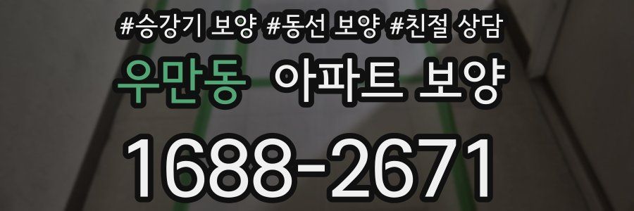 우만동 아파트 보양