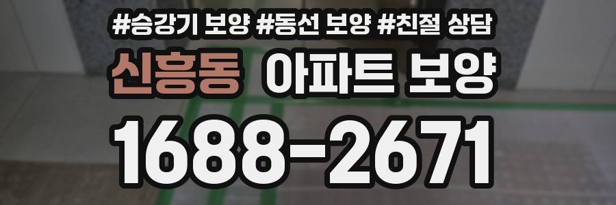 신흥동 아파트 보양